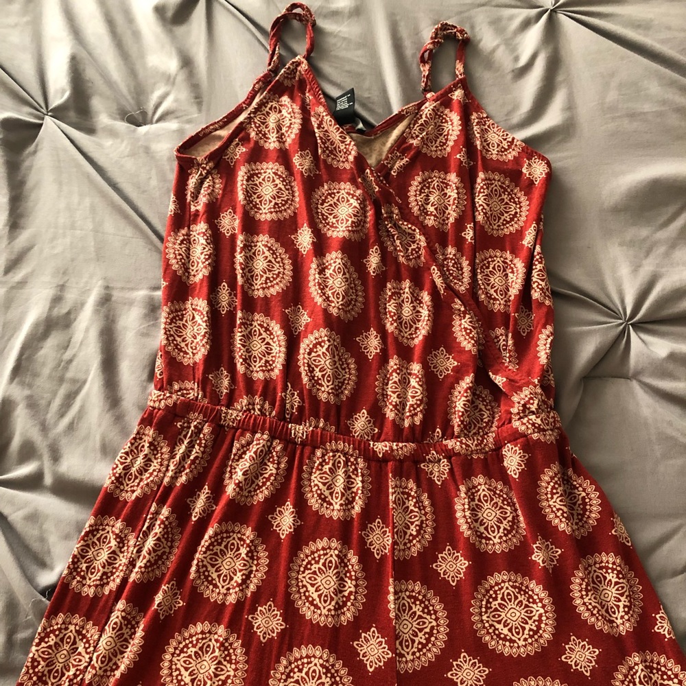 Printed Romper